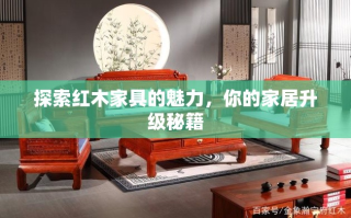 探索红木家具的魅力，你的家居升级秘籍