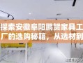 探索安徽阜阳鹏贺家具工厂的选购秘籍，从选材到售后，一网打尽！