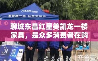 聊城东昌红星美凯龙一楼家具，是众多消费者在购置家居时常常光顾的地方。这里汇聚了各式各样的家具，从现代简约到古典奢华，应有尽有，为顾客提供了丰富的选择空间。