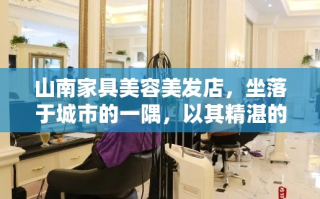 山南家具美容美发店，坐落于城市的一隅，以其精湛的技艺和贴心的服务，成为了众多居民信赖的家居护理专家。这家小店虽不起眼，却凭借着对细节的极致追求，在周边社区中赢得了良好的口碑。