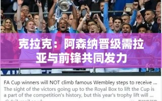 阿森纳晋级之路，拉亚与前锋携手共进