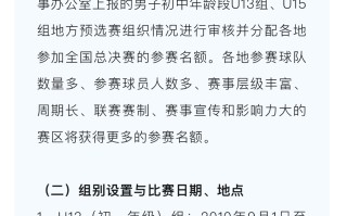 2025中青赛北二区裁判选派，迎接挑战，你准备好了吗？