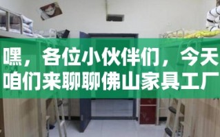 嘿，各位小伙伴们，今天咱们来聊聊佛山家具工厂长春的选购攻略，这可是个让不少人头疼的难题啊！别急，有我在这儿给你们支招儿，保证你们能挑到心仪的家具。