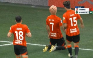 韦世豪传射建功，杨明洋破门，成都蓉城4-0大胜梅州，紧追申花步伐