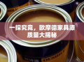 一探究竟，欧摩德家具漆质量大揭秘