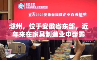 滁州，位于安徽省东部，近年来在家具制造业中崭露头角，涌现出一批颇具实力的家具生产厂家。以下是滁州家具厂排名前十的简要介绍