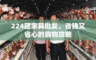 224团家具批发，省钱又省心的购物攻略