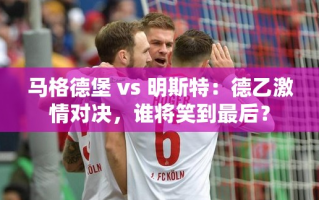 德乙激战，马格德堡 vs 明斯特，谁将主宰赛场？