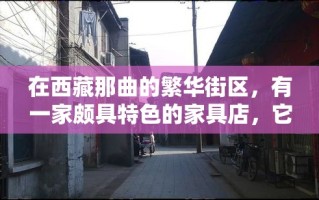 在西藏那曲的繁华街区，有一家颇具特色的家具店，它不仅售卖各式各样的家具，还为爱美人士提供了挑选全身镜的便利。这家店，仿佛是现代与藏地风情的完美融合，为顾客的居家生活增添了几分雅致与实用。