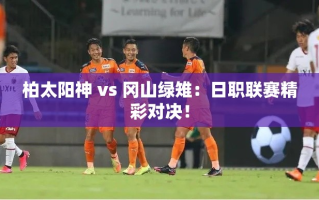 日职联赛激战，柏太阳神对决冈山绿雉