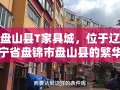 盘山县T家具城，位于辽宁省盘锦市盘山县的繁华地段，是当地知名的家居购物中心，自开业以来便以其丰富的商品种类、实惠的价格和优质的服务赢得了众多消费者的青睐。