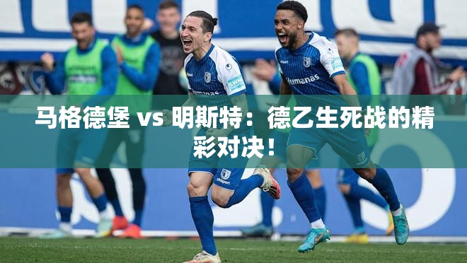 马格德堡 vs 明斯特：德乙生死战的精彩对决！-第2张图片-赛丽网