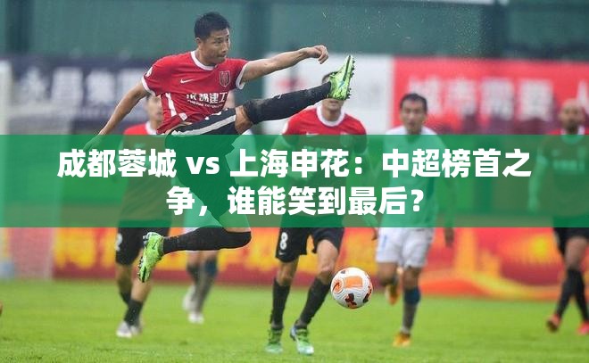 中超榜首对决，成都蓉城VS上海申花-第2张图片-赛丽网