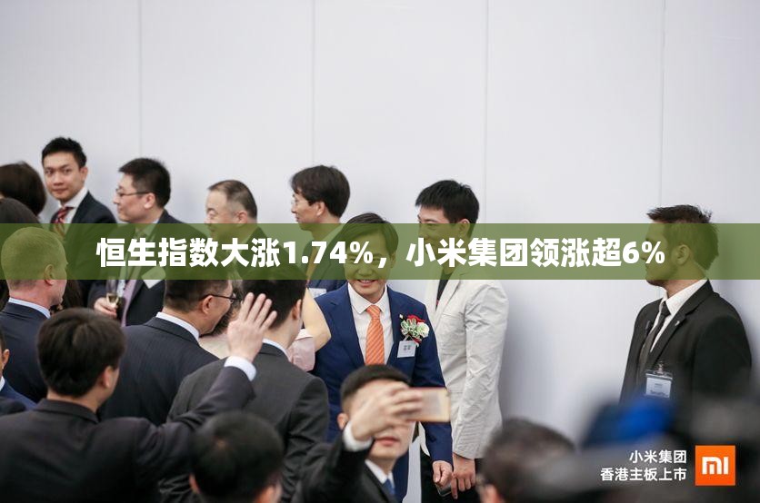 恒生指数大涨1.74%，小米集团领涨超6%-第1张图片-赛丽网