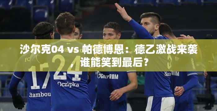 德乙激战，沙尔克04 vs 帕德博恩，谁能成为最终赢家？-第1张图片-赛丽网