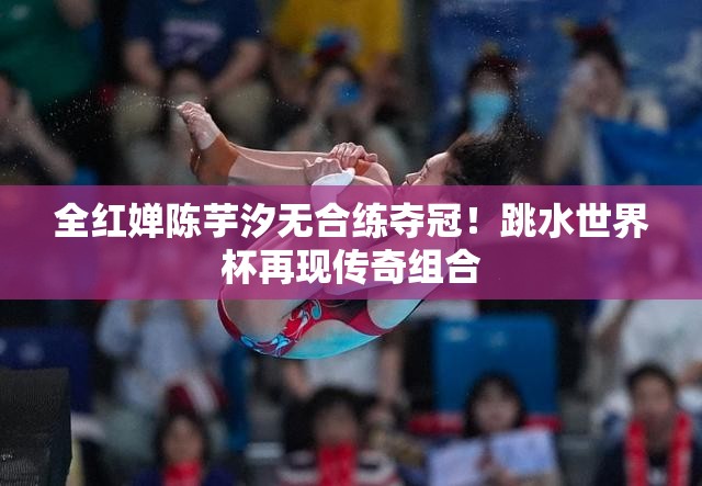 跳水世界杯，全红婵与陈芋汐无合练夺冠，再现传奇组合-第2张图片-赛丽网