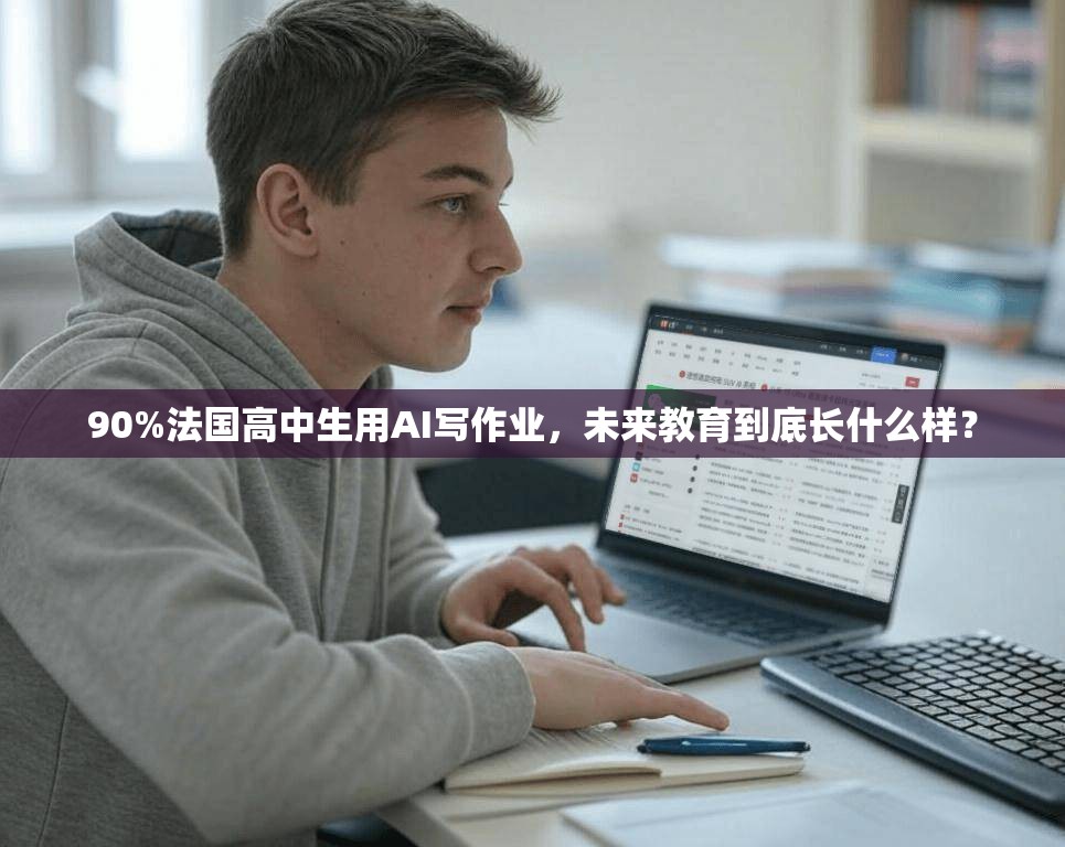 法国高中生90%使用AI写作业，未来教育的模样与挑战-第2张图片-赛丽网