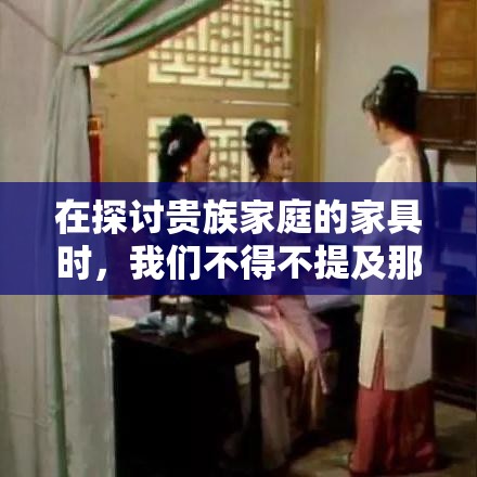 在探讨贵族家庭的家具时，我们不得不提及那些不仅承载着历史记忆，还彰显着时代风华的精美艺术品。贵族府邸的每一件家具，都是匠心独运与艺术美学的完美结合，它们不仅仅是生活用品，更是身份与品味的象征。-第1张图片-赛丽网