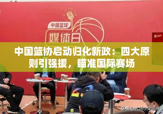 中国篮协启动归化新政，四大原则引强援，助力国际赛场-第1张图片-赛丽网