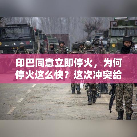 印巴迅速停火，冲突背后的原因与影响-第1张图片-赛丽网