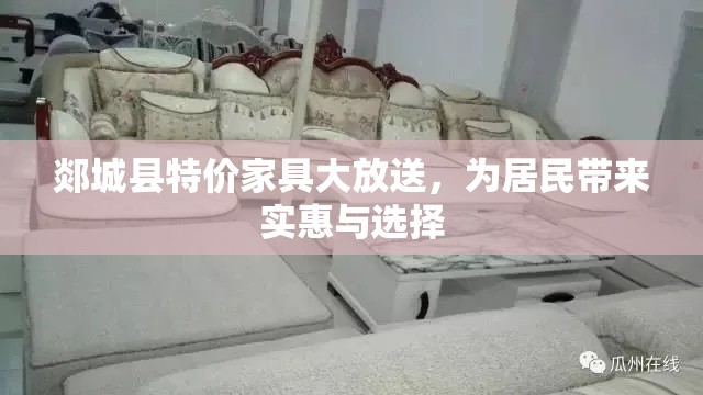 郯城县特价家具大放送，为居民带来实惠与选择-第2张图片-赛丽网