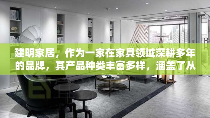 建明家居，作为一家在家具领域深耕多年的品牌，其产品种类丰富多样，涵盖了从传统到现代、从实用到装饰的各类家具。以下是对建明家居主要家具种类的详细介绍-第2张图片-赛丽网