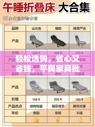 轻松选购，省心又省钱，平舆家具批发折叠床价格攻略-第2张图片-赛丽网