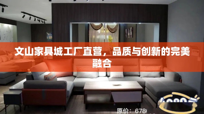 文山家具城工厂直营，品质与创新的完美融合-第1张图片-赛丽网