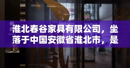 淮北春谷家具有限公司，坐落于中国安徽省淮北市，是一家集设计、生产、销售于一体的现代化家具企业。公司自成立以来，秉承创新、品质、服务的核心理念，致力于为消费者提供舒适、环保、时尚的家居解决方案。-第1张图片-赛丽网